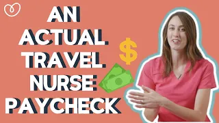 What Travel Nurses Actually Get Paid | See an Actual Paycheck Breakdown! 💰
