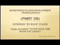 Wordpress Plugin Development tutorial from scratch Part 39 page-template hook Book list layout
