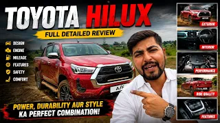Toyota Hilux Real Review | Real Off-Road King | TheMishraJi Sultanpur | Fortuner VS Hilux