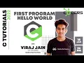 Writing Our First C program to print Hello World C for Beginners in Hindi 2022 Coders Hub