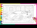 Bringing Abandoned Lamborghini Back to Life - Satisfying Speed Coloring