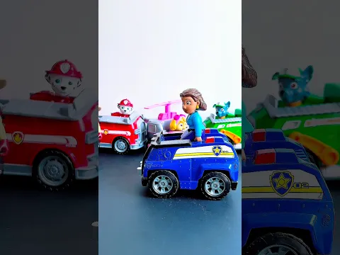 🐾PAW Patrol Rescue World ASMR : Marshall, Rubble, Chase, Zuma and Skye & Ryder #pawpatrol #shorts