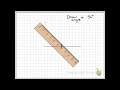 Protractor Basics - how to use a protractor to measure and draw an angle