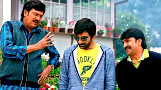 Ravi Teja राजेंद्र प्रसाद से चमेली का तेल मांग रहा है | Raja The Great फिल्म का Best सीन