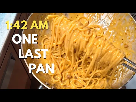 1:42 AM Carbonara After a Sold-Out Service