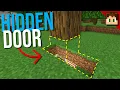 The HIDDEN TREE Door Minecraft Bedrock 1 21 Tutorial