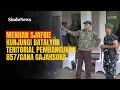 Menhan Sjafrie Kunjungi Batalyon Teritorial Pembangunan 857/Gana Gajahsora
