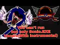 Download Lagu You Can't Run but only Sonic.EXE Vocals (With instrumental) | FNF | SONIC.EXE | Creepypasta