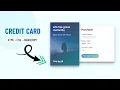 How To Make A Credit Card Payment Form Using HTML CSS JavaScript Easy Web Learner
