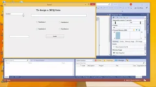 VB NET program to create a MCQ form
