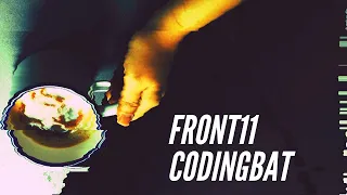 CodingBat Array-1 front11