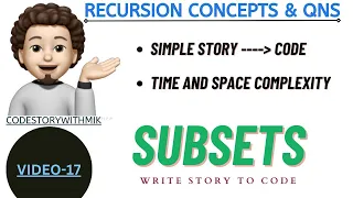 Subsets Simple Story To Code Leetcode 78 Recursion Concepts And Questions 17