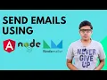Send emails using Node js Nodemailer and Angular