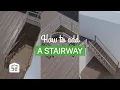 How to add a stairway between 2 floors with Planner 5D