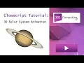 Glowscript Tutorial Create a 3D Solar System Animation 101Computing net