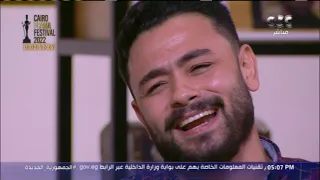 الشاعر فارس قطرية هيخليك تبكي وإنت بتسمع قصيدة  امتى هكبر يا أمي    دندنها