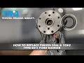 How to Replace Pinion Seal Yoke 1998-2011 Ford Ranger