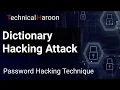 Dictionary Attack keya hai What is dictionary Attack Password security Hindi Urdu Explained
