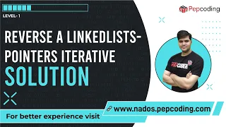 Reverse a Linked List - Pointer Iterative Solution