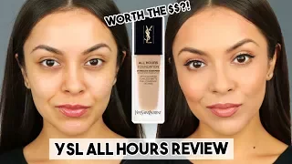 YSL ALL HOURS FOUNDATION FIRST IMPRESSION REVIEW - TrinaDuhra