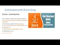 Your First Java Program