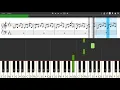 Max Richter - Departure (Lullaby) - Piano tutorial and cover (Sheets + MIDI)