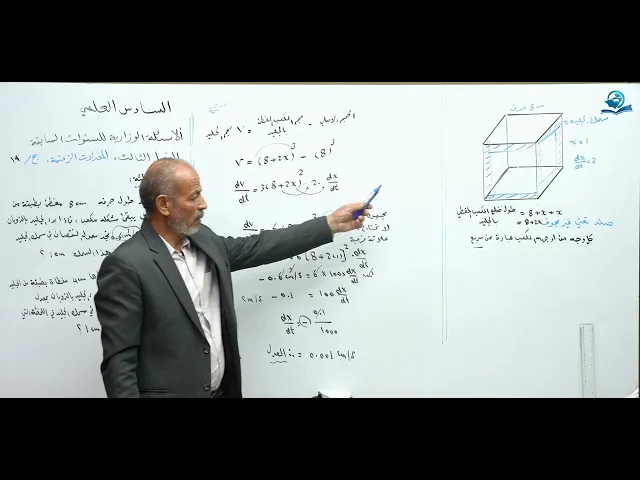 رياضيات السادس العلمي - الفصل الثالث - ألاسئله الوزارية الخارجية ج19