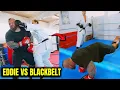 Download Lagu Eddie Hall Dropped By Karate Black Belt *SPARRING*