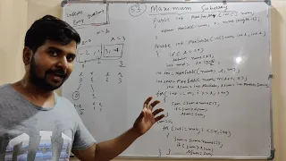 LeetCode 53 Maximum Subarray Divide and Conquer Hindi