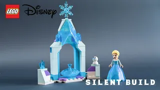 Beat Build Lego Disney Elsa’s Castle Courtyard 43199