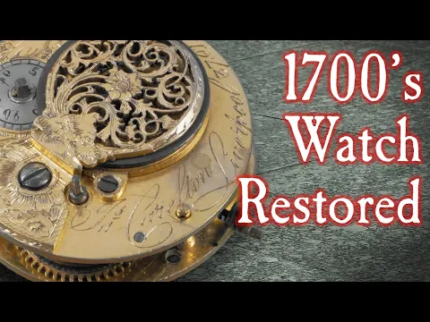 Download MP3 Verge Fusee Almost Defeated Me - King George III era Antique Watch Restoration