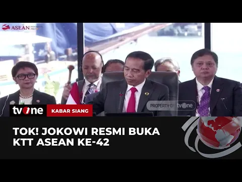 Presiden Joko Widodo Resmi Buka KTT ASEAN Ke 42