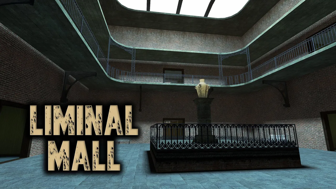 GMOD VR: Exploring gm_Liminal_Mall