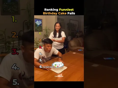 Ranking Funniest Birthday Cake Fails