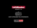 Multi Sales How To Programming a liftmaster L993M 3-Button Remote Control Security 3 0