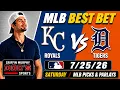 Kansas City Royals vs Detroit Tigers Picks Parlays 26 Griffin Murphy Doc Sports