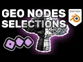 Select What You Want in Geometry Nodes - Blender Tutorial