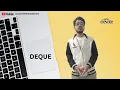 Deque in Python Double Ended Queue CBSE 2 2nd PUC Full Explanation