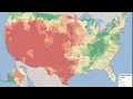 Drought Duration by U S County