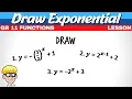 Draw Exponential Grade 11 Functions