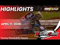 Williams Grove Speedway Tommy Hinnershitz Classic April 17 2026 HIGHLIGHTS
