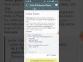 BELAJAR BAHASA PEMROGRAMAN JAVA DASAR PART 5 MENGGUNAKAN SMARTPHONE JAVA TUTORIAL BASIC