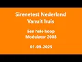 Download Lagu Maandelijkse Sirenetest Nederland - Vanuit Huis | 01-09-2025