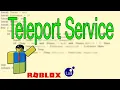 Roblox Scripting Tutorial Teleport Service