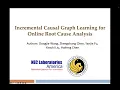Download Lagu KDD 2023 - Incremental Causal Graph Learning for Online Root Cause Analysis