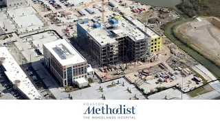 Houston Methodist The Woodlands Hospital - Construction Time Lapse 1