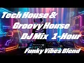 Download Lagu Tech House \u0026 Groovy House DJ Mashup 1-Hour – Funky Vibes Blend