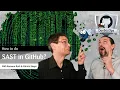 GitHub DevSecOps Part Protect your Apps with Static Application Security Testing SAST