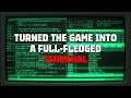 Turned the game into a full-fledged terminal