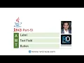 Java Part-51 AWT Label Text field and Button Gujarati